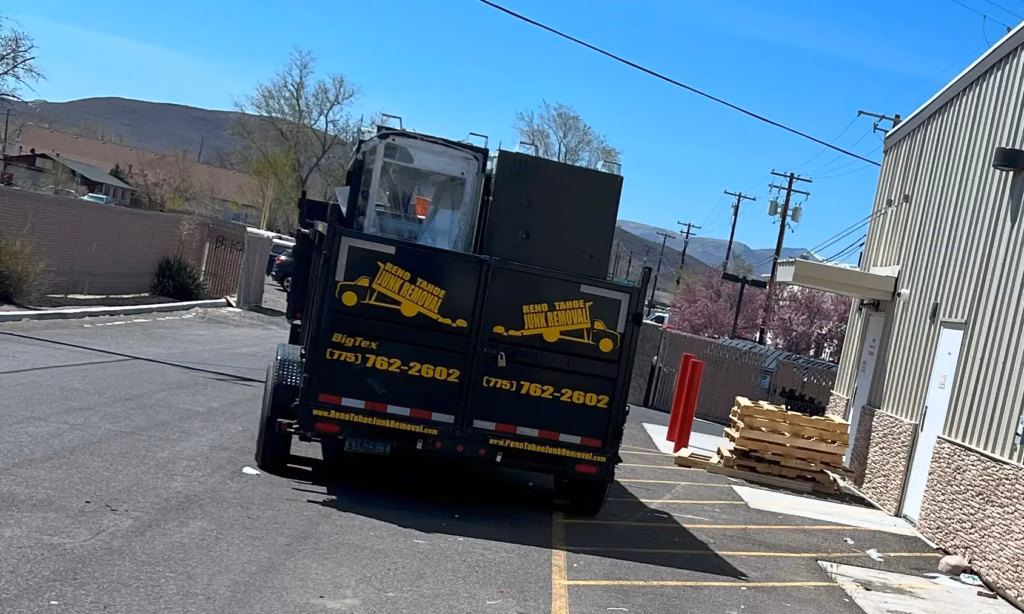 appliances on truck